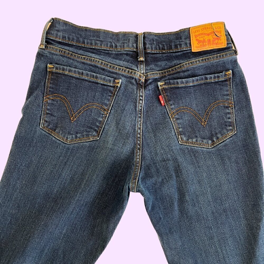 Levi's 505 Straight Jeans, Medium Wash - Picture 4 of 6